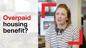 What is a benefit overpayment?